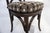 Bent Wood Cross Back Dining Chair With Caned Seat and Cushion For Sale - Image 10 of 11