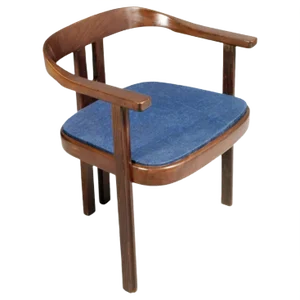Mid-Century Walnut Armchair