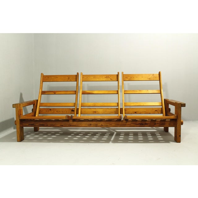 Brown Dymling Sofa by Yngve Ekström for Swedese, 1970s For Sale - Image 8 of 13