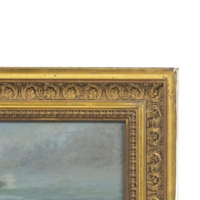 Marine, 20th Century, Oil Painting, Framed For Sale - Image 4 of 6