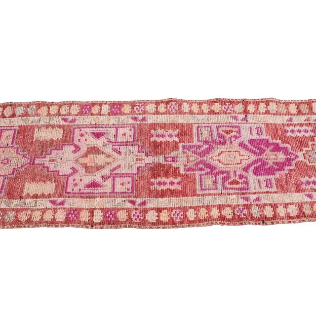 Mid-Century Modern Mid 20th Century Vintage Runner For Sale - Image 3 of 7