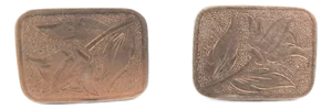 Antique Gold Fill Engraved Cufflinks