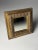 Vintage Gold-Colored Square Mirror For Sale - Image 11 of 16