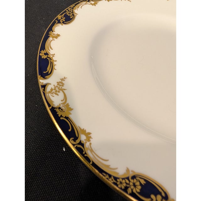 Ceramic Mid 20th Century Minton Versailles Salad Plates – Set of 6, Vintage English Bone China For Sale - Image 7 of 9