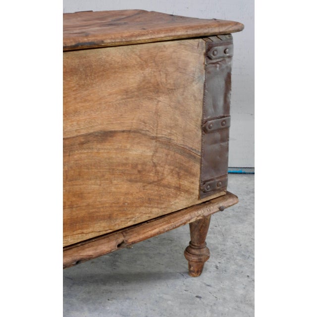 Wood 19th Century Spanish Childrens Lift Top Writing Desk For Sale - Image 7 of 11