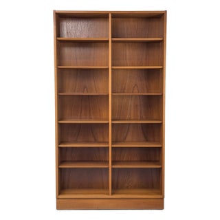 Large Vintage Teak Bookcase by Carlo Jensen for Hundevad & Co., 1960s For Sale