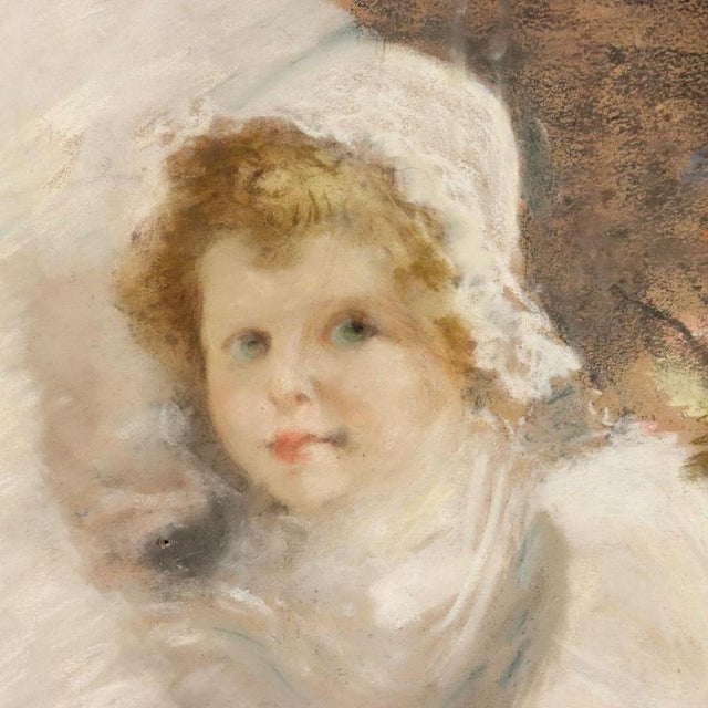 Pompeo Mariani, Mixed Media on Paper, Framed For Sale - Image 3 of 11