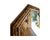 Vintage Mid Century Wall Mirror 1980s Postmodern Windsor Gold Frame For Sale - Image 9 of 11