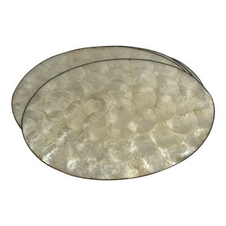 Capiz Shell Placemats - Set of 5 For Sale