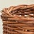 Wood Late-20th Century Natural Wicker Planter Basket For Sale - Image 7 of 15