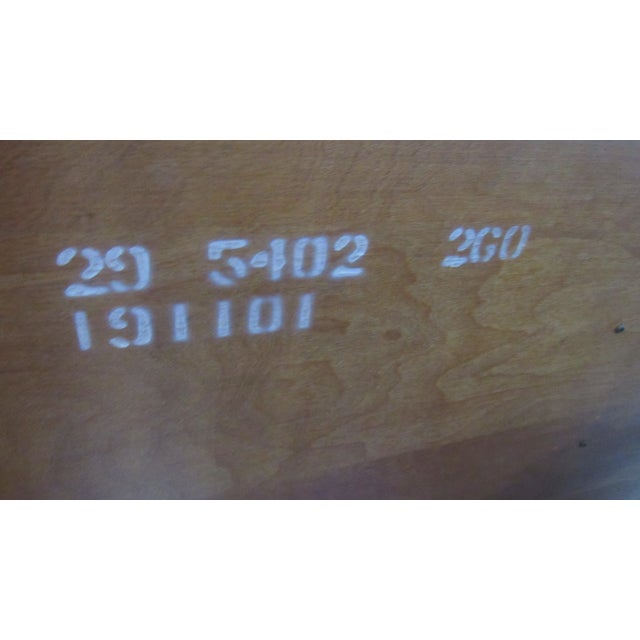 1980s Ethan Allen British Classics Chest Dresser Designer Cherry For Sale - Image 12 of 14