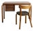 Early Finnish Mid-Century Wooden Desk & Chair by Alvar Aalto for Stylchair, 1940s, Set of 2 For Sale