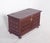 Vintage Portuguese Dark Wood Chest, 1920s For Sale - Image 9 of 11