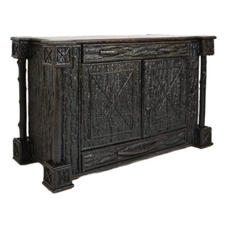 Foret Noire Chest of Drawers in Wood For Sale