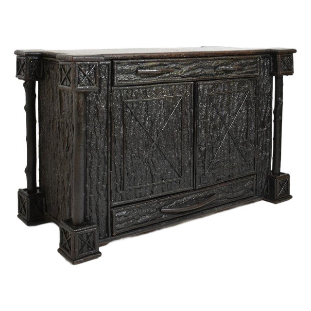 Foret Noire Chest of Drawers in Wood For Sale