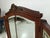 Antique Walnut Triptych Mirror For Sale - Image 5 of 15