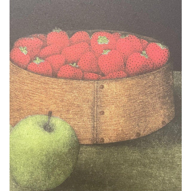 Original Tomoe Yokoi 'strawberries Apple & Violin' Still