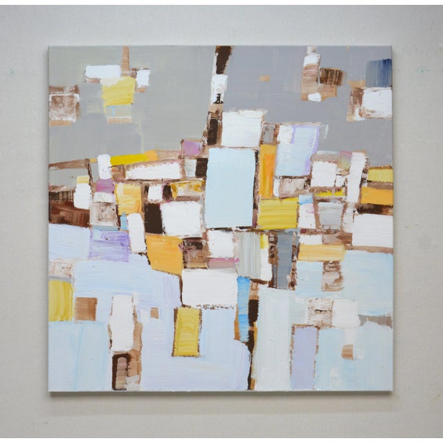 In this piece, I explored the harmony between chaos and calm through layers of acrylics, blending soft pastels with bold...