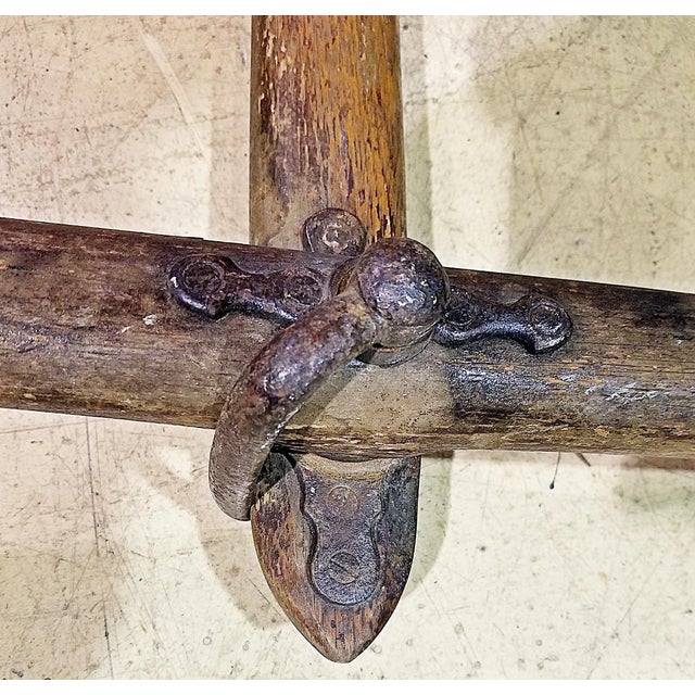 Farmhouse Antique Double Horse Yoke Oxen For Sale - Image 3 of 9