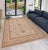 "Enhance the ambiance of your home with this magnificent Persian-influenced Turkish hand-knotted rug made by skilled...