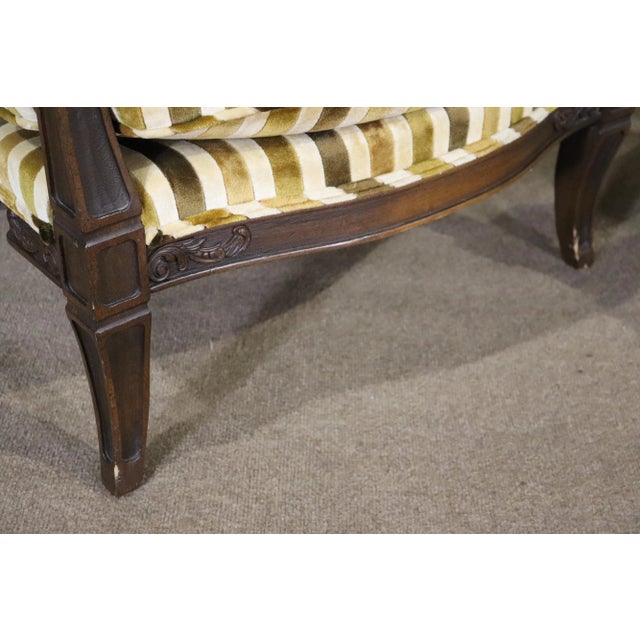 Wood Mid 20th Century Pair of Mid-Century Throne Chairs - 2 Pieces For Sale - Image 7 of 12