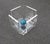 Vintage Square Coffee Table in Acrylic with Marble and Glass, 1980s For Sale - Image 14 of 16