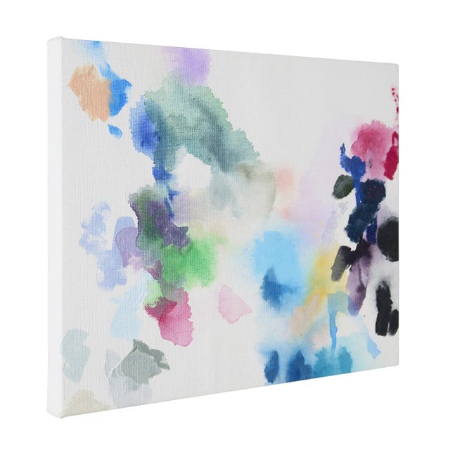 Abstract Contemporary Abstract Acrylic on Canvas Painting "Perfect Coincidence 34" by Kyong Lee For Sale - Image 3 of 7