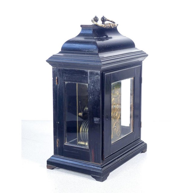 Antique Table Clock by Van Ceule Le Jeune, 1700 For Sale - Image 4 of 18