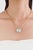 Not Yet Made - Made To Order Authentic 10.32ct Aquamarine 1.95ct Diamond Halo Pendant Necklace in 14k Yellow Gold For Sale - Image 5 of 16