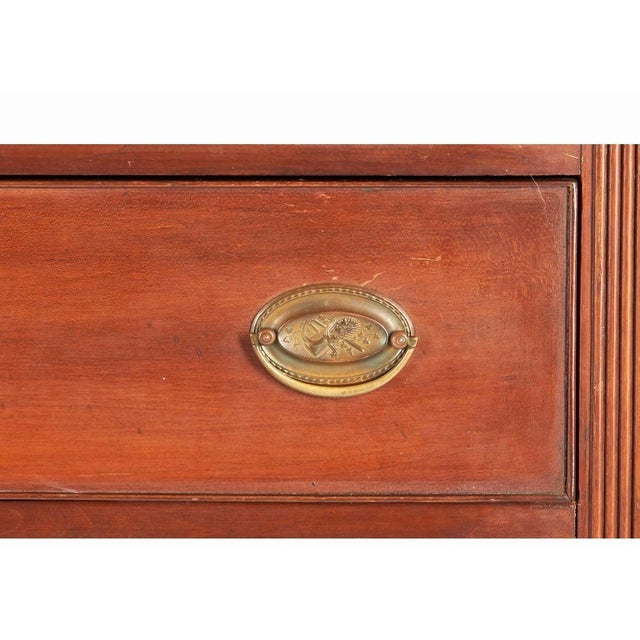 19th Century Southern Sheraton Chest of Drawers For Sale - Image 4 of 11