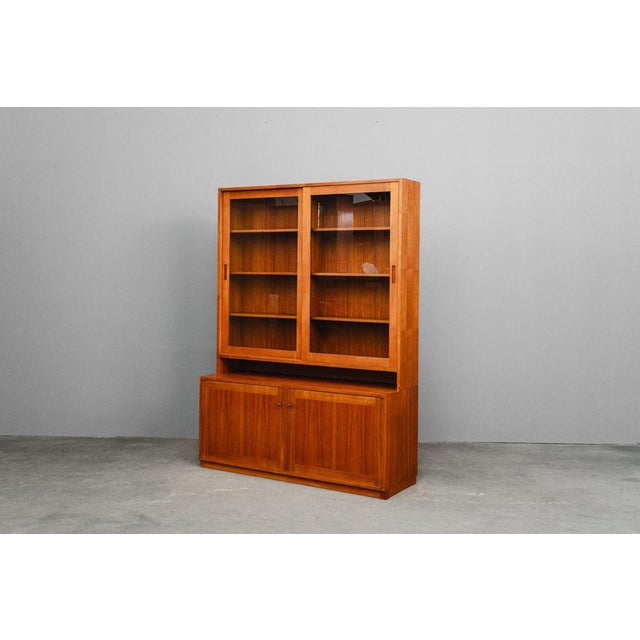 Mid-Century Bookcase in Teak and Pine For Sale - Image 4 of 18