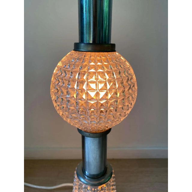 Art Deco Table Lamp or Floor Lamp Foot, Ca. 1930s For Sale - Image 6 of 12