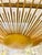 1950s Spanish Solar Crown Sunburst Wall Light in Gilt Metal, 1950 For Sale - Image 5 of 10