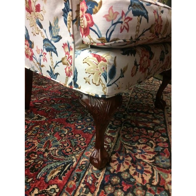 Vintage Wingback Chairs, the Pair For Sale - Image 16 of 17