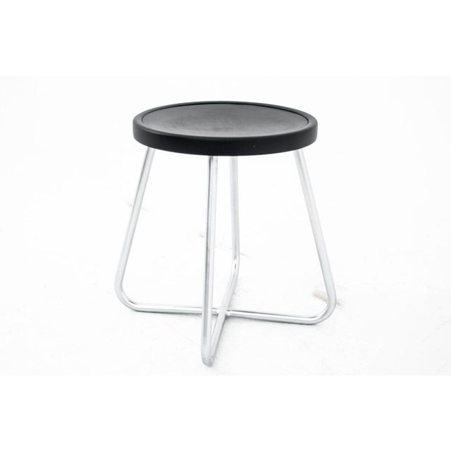 Mid-Century Modern Vintage Polish Stool by Mart Stam, 1960s For Sale - Image 3 of 6