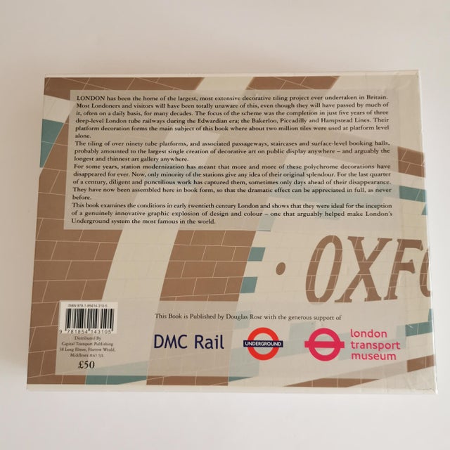 Tiles of the Unexpected Underground Art Book, London Underground Tile