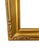 Art Nouveau Ornate, Beveled Solid Giltwood Frame For Sale - Image 3 of 7