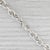 Tiffany and Co. 1990s Engravable Tiffany Id Heart Tag Necklace Sterling Silver 16" Cable Chain For Sale - Image 4 of 7