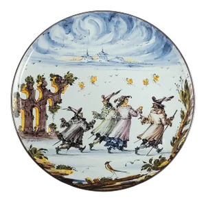 Circa 20th Century Vallari Charger, Italy