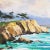 'Cypress Point, Monterey Lookout' by Kathleen Murray, Carmel California Woman Artist For Sale - Image 4 of 10