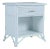 Aruba One-Drawer Nightstand - Blue For Sale