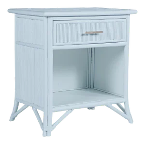Aruba One-Drawer Nightstand - Blue