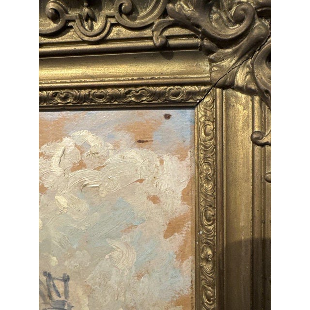 Bertand, Port of Casablanca, 1920s, Oil on Canvas For Sale - Image 4 of 9