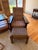 J.M. Young Antique j.m. Young Attributed Mission Morris Chair & Footstool Quarter Sawn Oak For Sale - Image 4 of 6