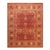 Eclectic, One-of-a-Kind Hand-Knotted Area Rug in Red, 8' 2" x 10' 2" For Sale