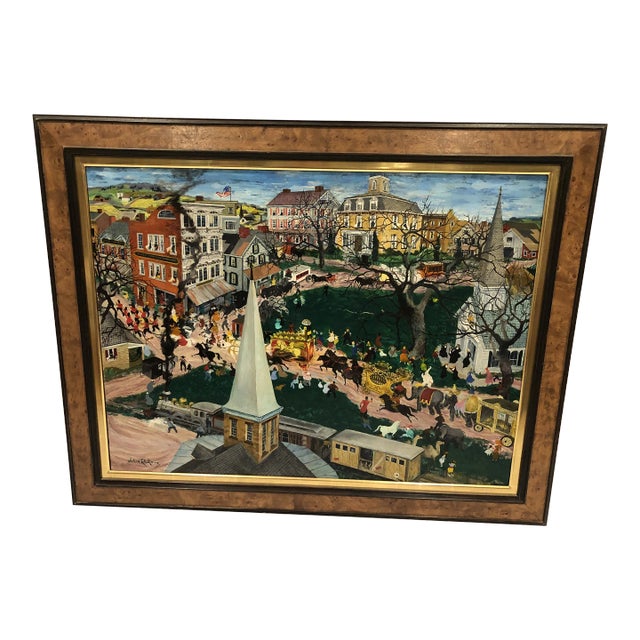 Large Original Painting by Julian Rockmore For Sale