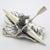 Vintage Italian Handmade Sterling Silver 925 Canoe Rower Figurine, 1970s For Sale - Image 14 of 14