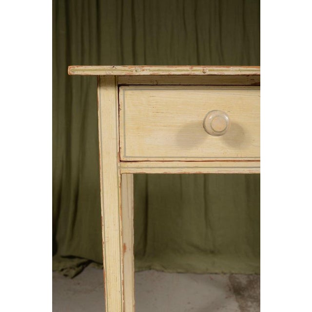 Early Victorian Painted Pine Side Table, 1840s For Sale - Image 4 of 10