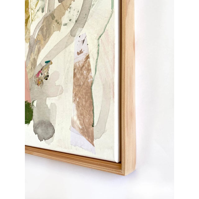 Original painting by contemporary artist Jessalin Beutler, completed in 2023. Mixed media on stretched canvas. Signed,...