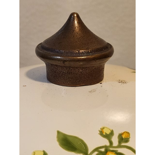 Metal Mid 20th Century Asta German Enamel Covered Serving Bowl For Sale - Image 7 of 18